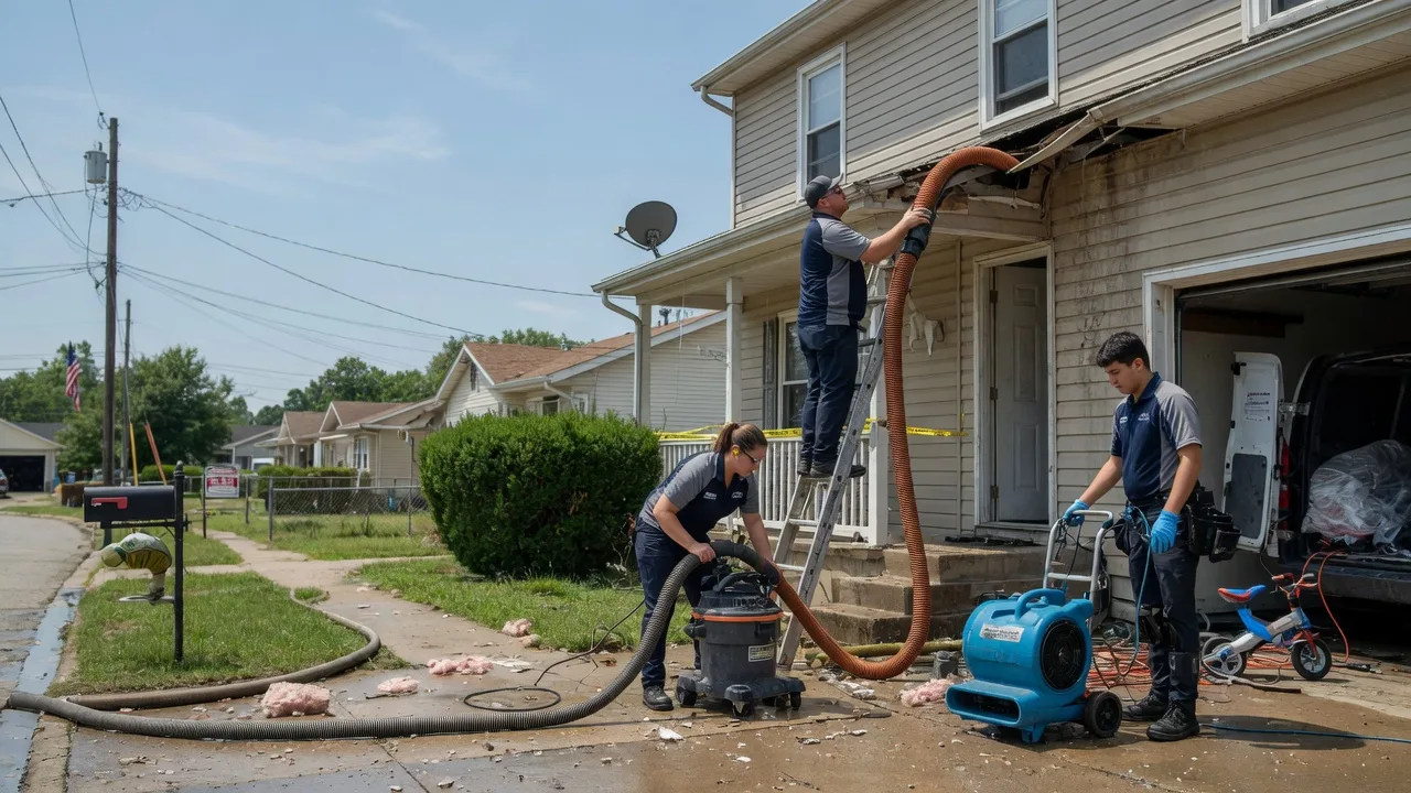 Water Damage Restoration in Utica, OH near me